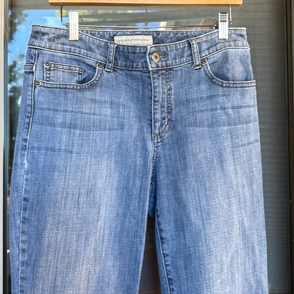 Chico’s Platinum Denim Ultimate Fit Slim Leg Jeans - Picture 13 of 16